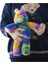 Gökkuşağı Renkli Bebek Pv Peluş Oyuncak Renkli Ayı Tavşan (Domuz) 3