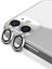 Iphone 11 ile Uyumlu Cam Kamera Lens Koruyucu Sffcamco Silver 1