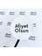 Kuşe Sticker 4x4 cm 70 Adet Afiyet Olsun Beyaz Zemin 3