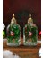 Imperiums Yılbaşı Özel Tasarım Noel Baba Charm Dekoratif Kandil Mum 2'li Set 4