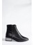 Siyah Zımba Detaylı Kadın Bot N820032309 5