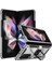 Samsung Galaxy Z Fold 3 Kılıf Standlı Magnet Mıknatıslı Yüzük Armored Zırhlı Kapak 2