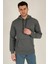Erkek Kapüşonlu Uzun Kollu Kanguru Cepli Sweatshirt 20Y-5200322-1 Antrasit 1