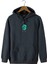 Erkek Antrasit Önü Dünya Baskılı Kapüşonlu Sweatshirt 22K-5200322-1 1
