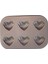 Teflon Kalp Muffin Tepsisi 1
