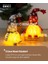 Işıklı Noel Gnome Süslemeleri 3 Adet - Çok Renkli (Yurt Dışından) 2
