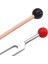 528Hz Meditasyon Gevşemesi Için Tuning Fork & Mallet Kiti 5