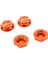 4x 17MM Tekerlek Somunları 1: 8 Rc Araba Tırmanma Araba Accgred Portakal Için Toz Geçirmez 1