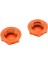 4x 17MM Tekerlek Somunları 1: 8 Rc Araba Tırmanma Araba Accgred Portakal Için Toz Geçirmez 3