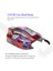 Rc 1/8 Ölçekli Buggy Vücut Kabuğu Kapak Siyah Kesim Kırmızı 3