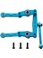 TT02 TT02D Için Metal Direksiyon Bağlantıları 1/10 Rc Araç Parçaları Mavi 2
