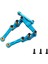 TT02 TT02D Için Metal Direksiyon Bağlantıları 1/10 Rc Araç Parçaları Mavi 4