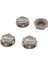 4pcs 17MM Tekerlek Somunları 1: 8 Rc Araba Tırmanma Arabası Acc Yükseltme Titanyum Gri 1