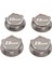 4pcs 17MM Tekerlek Somunları 1: 8 Rc Araba Tırmanma Arabası Acc Yükseltme Titanyum Gri 2