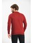 Erkek Polo Yaka Pamuklu Triko Kazak 4445F Bordo 5