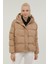 W-SN2020 Bıanca Coat 2pr Camel Kadın Kısa Kaban 1