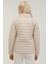 W-SN659 Basıc Padded Coat Ekru Kadın Mont 2