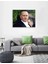 Atatürk Renkli Cam Tablo 2