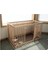 Ahşap Köpek Çiti Sık Aralık Kapısı Yan Taraftadır 60 cm x 1 Metre 2