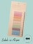 Post-It Sticky Notes Renkli Yapışkan Notlar Not Defteri Etiketi Yer Imleri 200 Yaprak Gökkuşağı 1