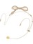 Bej Earhook Mono Headworn Kulaklık Kafaya Monte Mikrofon 3.5 mm (Yurt Dışından) 1