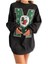 Siyah Mıckey Mouse 1928 Baskılı Cepli Bisiklet Yaka Oversize Sweatshirt 1