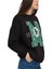 Siyah Mıckey Mouse 1928 Baskılı Cepli Bisiklet Yaka Oversize Sweatshirt 3