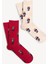 Mono Socks 4'lü Teddy Bear Desenli Çorap 2