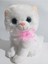Oyuncak Pelüş Miyavlayan Kedi Papyonlu 24 cm 1