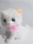 Oyuncak Pelüş Miyavlayan Kedi Papyonlu 24 cm 3