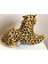 Sesli Kükreyen Leopar Peluş Büyük Boy 60CM 2