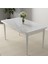 Concept Arp Serisi Beyaz Masa 70 x 110 cm Sabit Mutfak Masası Takımı 4 Sandalye 2