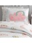 Bedding Rainbow Tek Kişilik Wellsoft Battaniyeli Lastikli Çarşaf Seti - Pembe 1