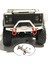 Cnc Mn D90 D91 1/10 Rc Rock Crawler Için Cnc Ön Tampon Boğası 5