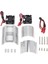 Cnc Metal Rc Araba Motor Isı Lavabo Fanları Kamyon Dıy Kırmızı Için 5