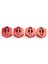4x 12MM Metal Tekerlek Adaptörü Wltoys Model Parça Aksesuarları Kırmızı 5