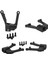 4x Rc Şok Damper Kuleleri Dağı SCX10 Iı 90046 90047 Araba Kamyon Dıy Parçaları Siyah 2