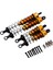 4 Adet Yağ Ayarlanabilir 65MM Şok Emici Damper Wltoys Rc Araba 1/12 Altın(Yurt Dışından) 3