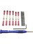 6pcs Direksiyon Servo Bağlantı Çubuğu Wltoys 144001 Rc Araba Yükseltme Parçaları Kırmızı 1