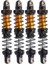 Eksenel SCX10 90046 Rc 70MM Için 4 Yükseltme Şok Emicisi Seti 2