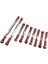 9x Metal Direksiyon Servo Bağlantıları 1/12 Wltoys FY01 Rc Trawlers Için Çekme Çubukları Kırmızı 5