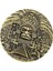 1pc 80MM Maya Takvimi Yeşil Bronz Madalyon Hatıracı 1