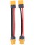 Lipo Pil Dönüştürme Hattı Adaptörü XT60 Erkek Kadın Soket Kablo Hattı 10 cm 2x 4