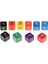 10PCS 6 Taraflı D6 Akrilik Içme Oyunu Için Kalıplar 2