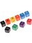 10PCS 6 Taraflı D6 Akrilik Içme Oyunu Için Kalıplar 3
