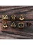 7pcs 16MM/0.62 '' Çok Pezedral Masa Oyunu D20 D12 D10 D8 D6 D4 A(Yurt Dışından) 3