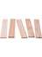 5pcs Doğal Ahşap Dıy Zanaat Çubukları Ahşap Şeritler Çubuk Kalınlığı 5/3/8mm 250 x 8mm(Yurt Dışından) 2