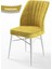 Concept Arp Serisi, Beyaz Mermer Desen Masa 70X110 Sabit Mutfak Masası Takımı, 4 Sandalye 3