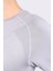 Armour Seamless Sporcu Kısa Kollu T-Shirt Gri 4