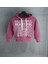 Kapşonlu Kız Çocuk Gül Kurusu Sweatshirt 1